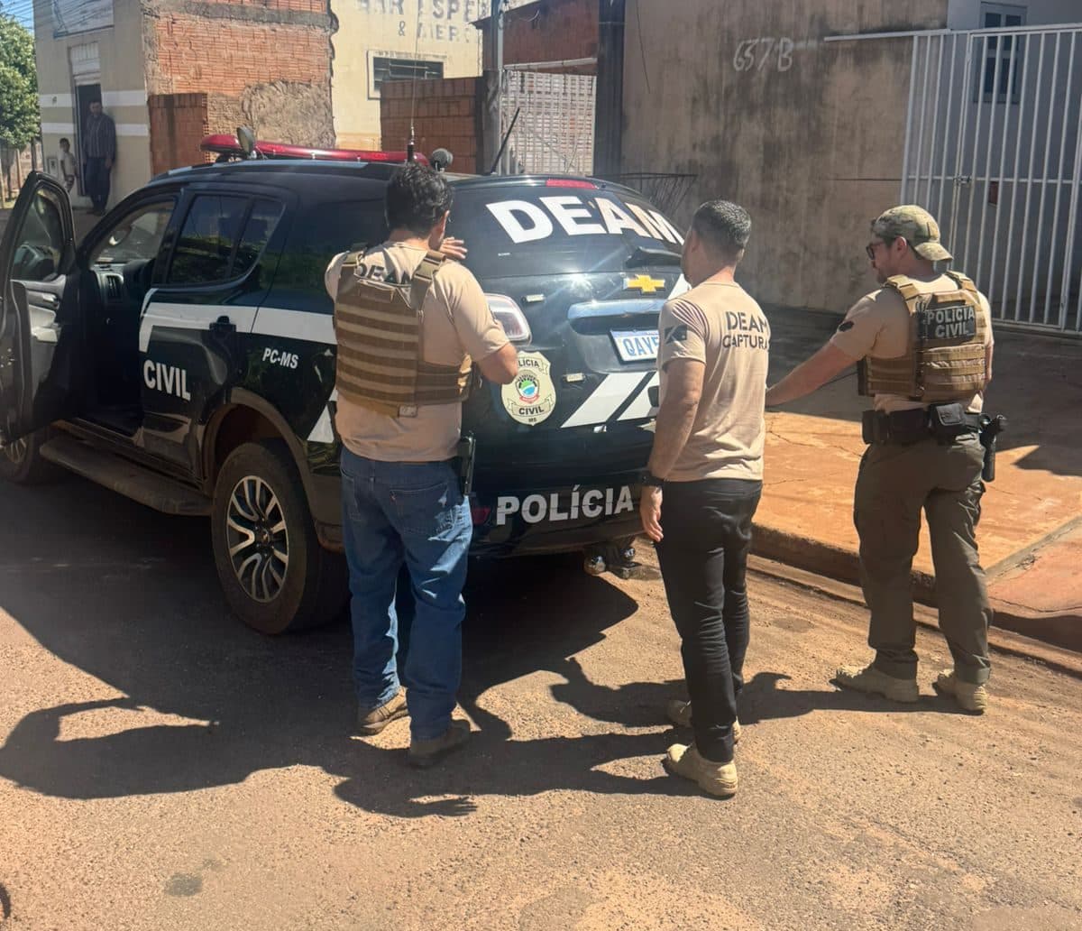 Operações da Polícia Civil em Campo Grande Resultam em Prisões por Violência Doméstica